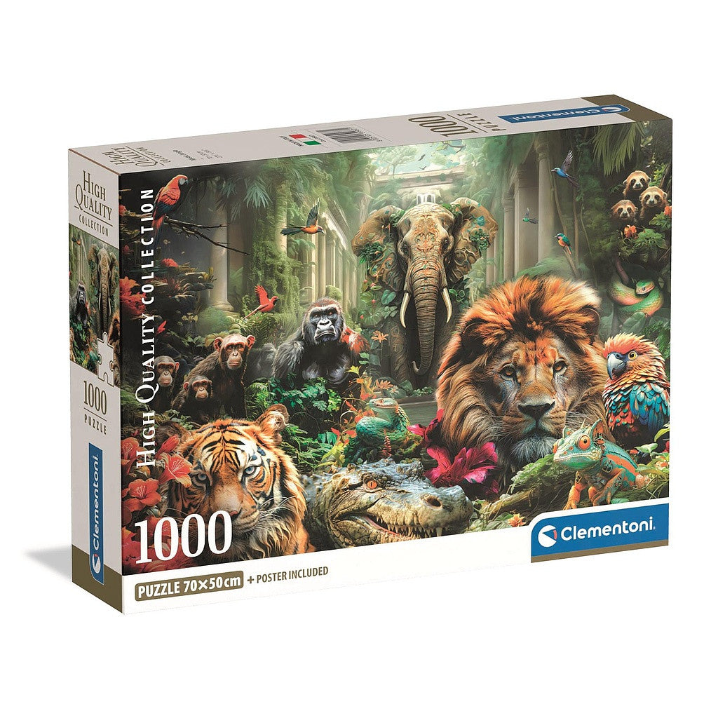 Clementoni Puzzle - Mystischer Dschungel (1000 Teile)