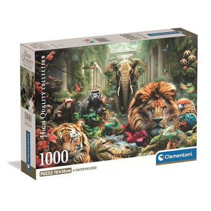 Clementoni Puzzle - Mystischer Dschungel (1000 Teile)