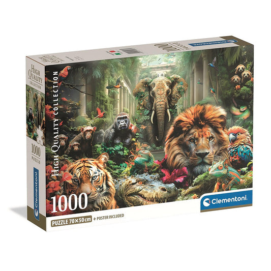 Clementoni Puzzle - Mystischer Dschungel (1000 Teile)