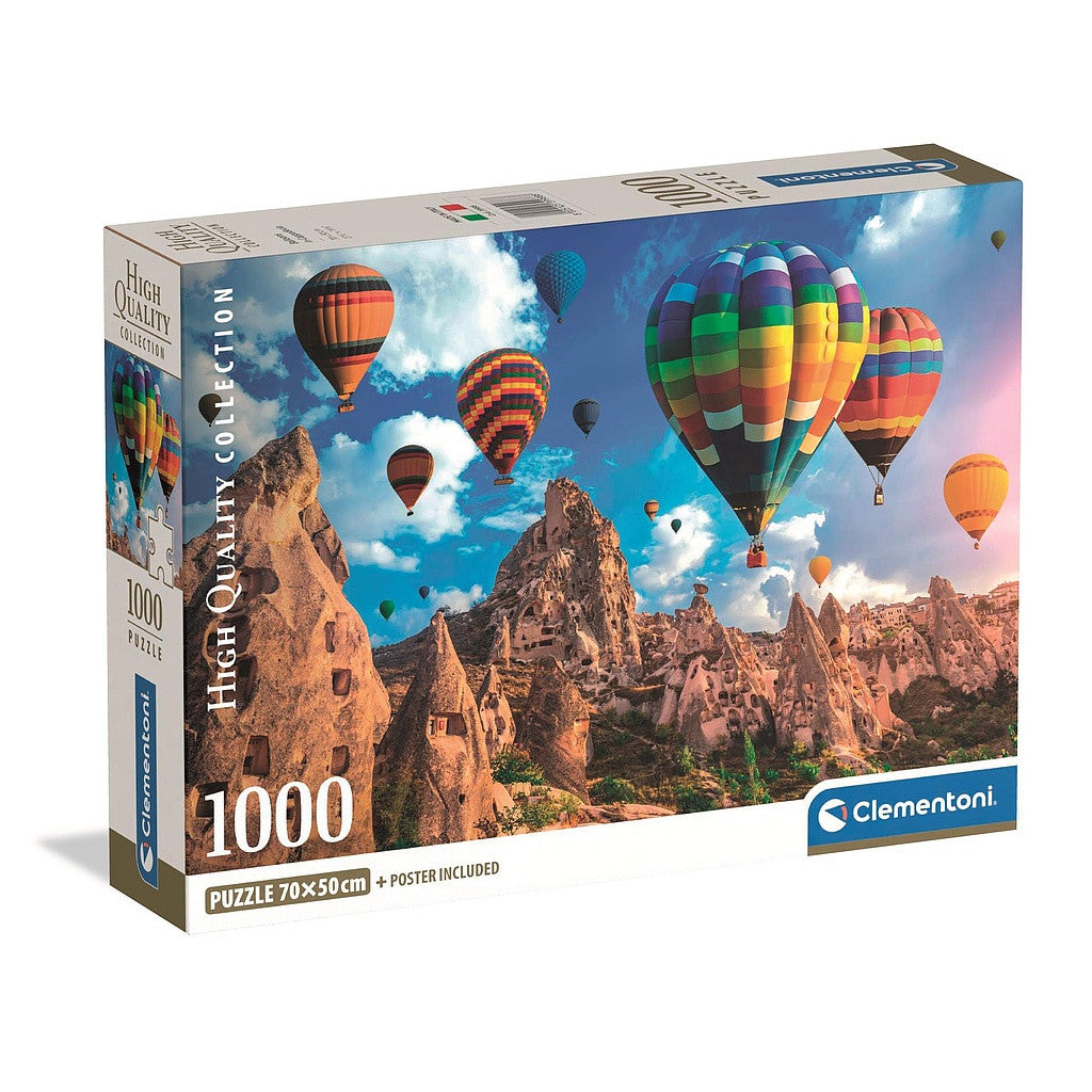 Clementoni Puzzle - Ballons in Kappadokien (1000 Teile)