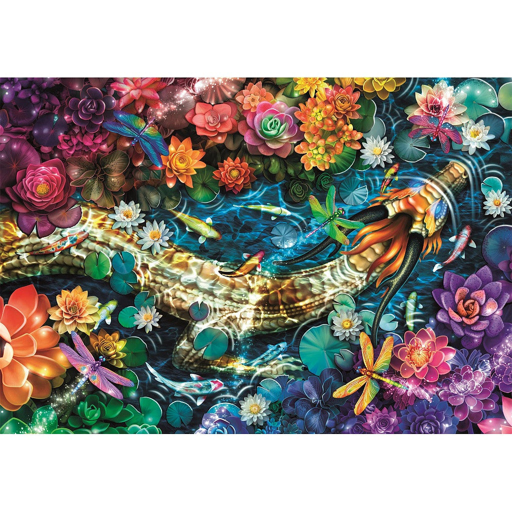 Clementoni Puzzle - Koi im Fluss (1000 Teile)