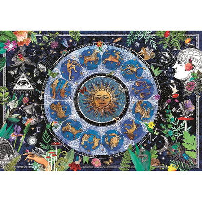 Clementoni Puzzle - Astrologie-Diagramm (1000 Teile)