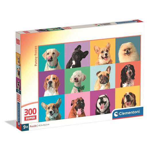 Clementoni Puzzle - Lustige Hunde (300 Teile)