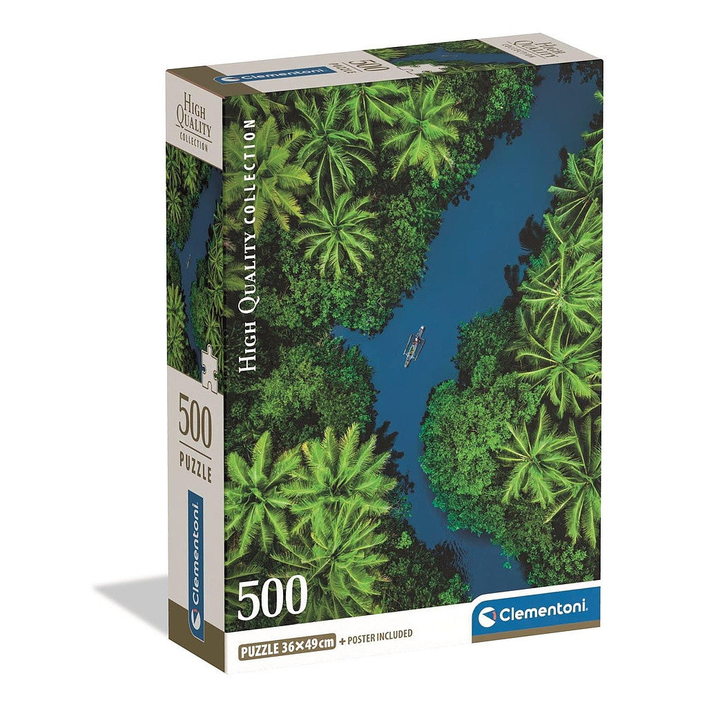 Clementoni Puzzle - Tropischer Fluss (500 Teile)