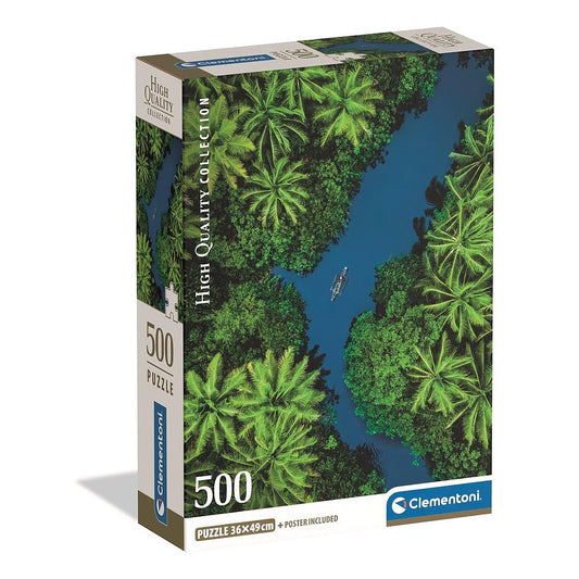 Clementoni Puzzle - Tropischer Fluss (500 Teile)