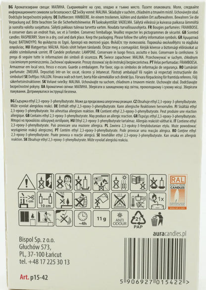 Teelichter mit Himbeerduft (6er-Packung)