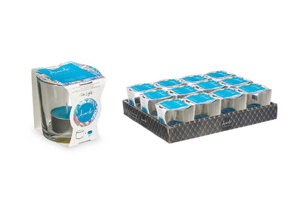 Teelichit mit Glas "Oceano"