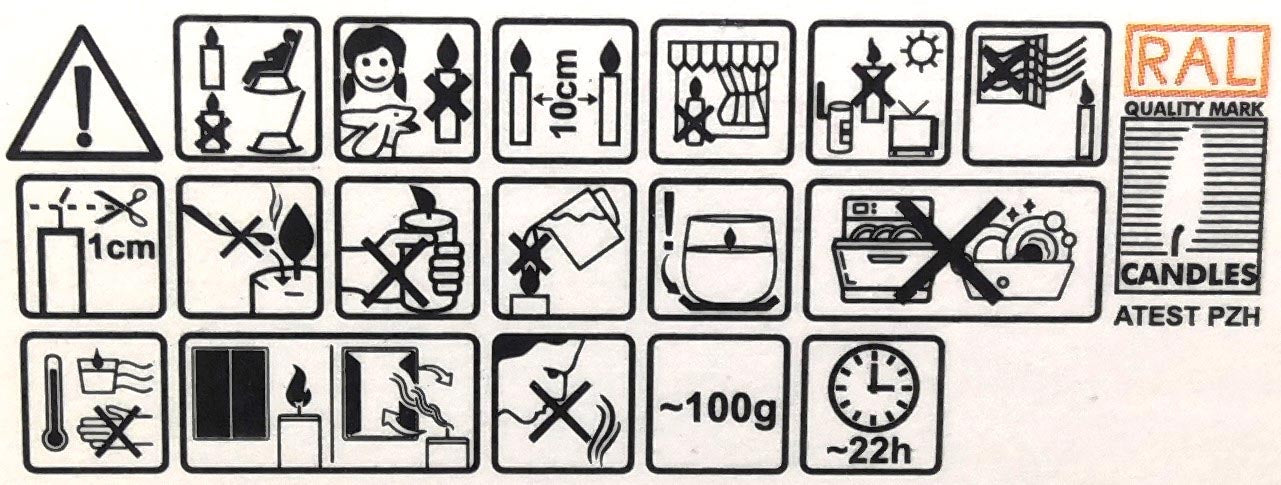 Duftkerze im Motivglas "Xmas Time" (120 g)