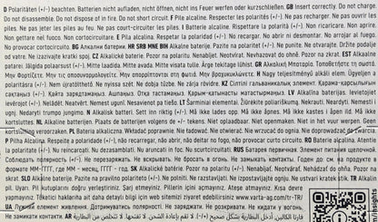 Varta Batterie AA "Longlife Power", 4er-Blister