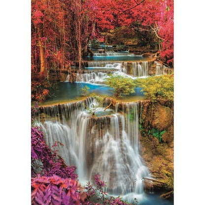 Clementoni Puzzle - Thailändische Wasserfälle (1000 Teile)