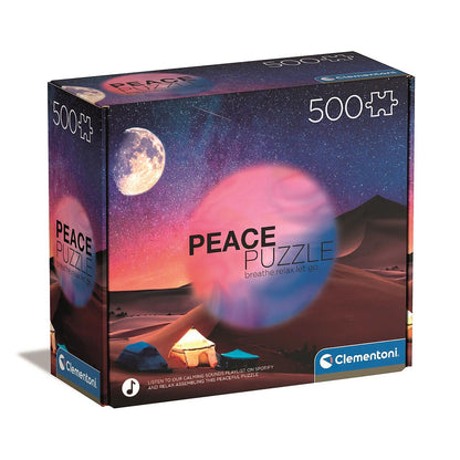 Clementoni Puzzle - Peace "Sternennachtstraum" (500 Teile)