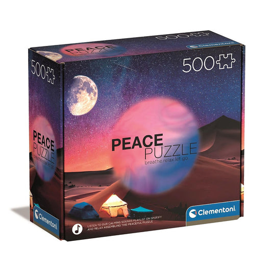 Clementoni Puzzle - Peace "Sternennachtstraum" (500 Teile)