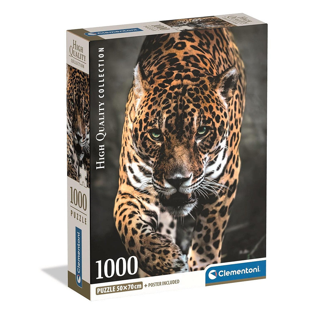 Clementoni Puzzle - Tierischer Spaziergang des Jaguars (1000 Teile)