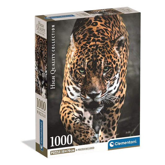 Clementoni Puzzle - Tierischer Spaziergang des Jaguars (1000 Teile)