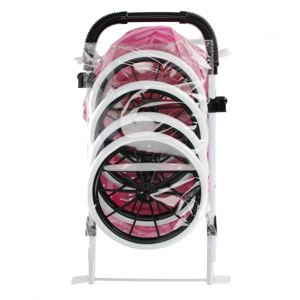 Mega Creative Puppenwagen, rosa (30 x 64 x 10 cm)