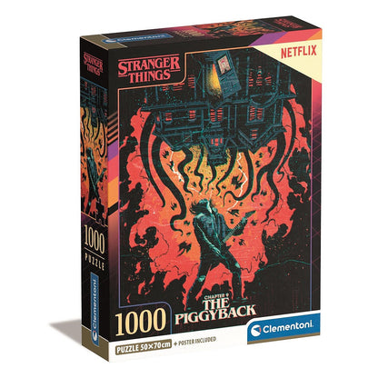 Clementoni Puzzle - Stranger Things "Piggyback" (1000 Teile)