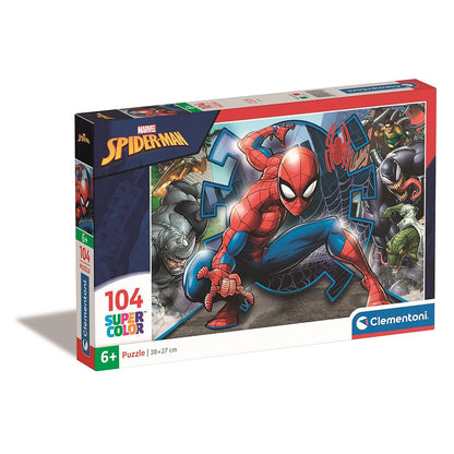 Clementoni Puzzle - Spider-Man "Sinister Threats" (104 Teile)