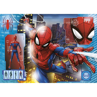 Clementoni 2er-Puzzle - Spider-Man "Partners in Suits" (2x60 Teile)