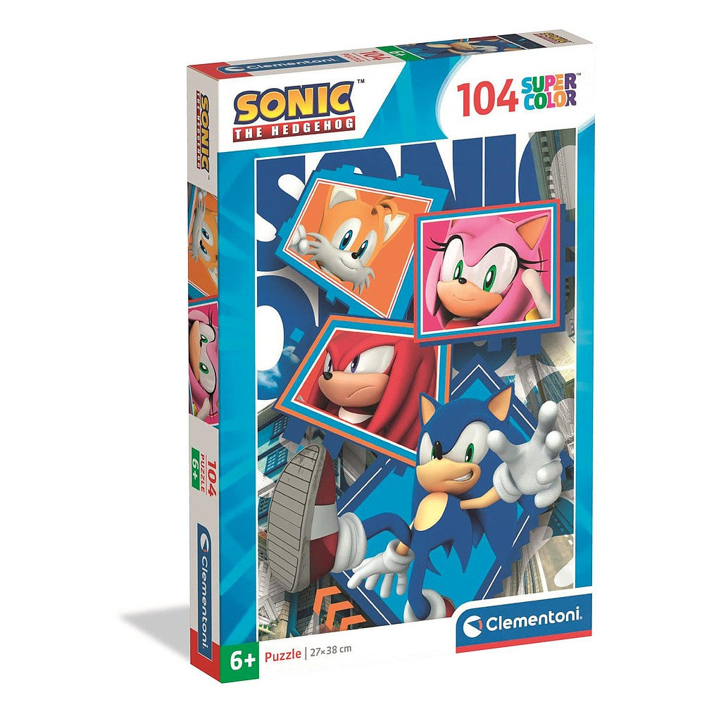 Clementoni Puzzle - Sonic The Hedgehog (104 Teile)