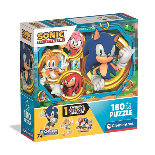Clementoni Puzzle - Sonic The Hedgehog (180 Teile)