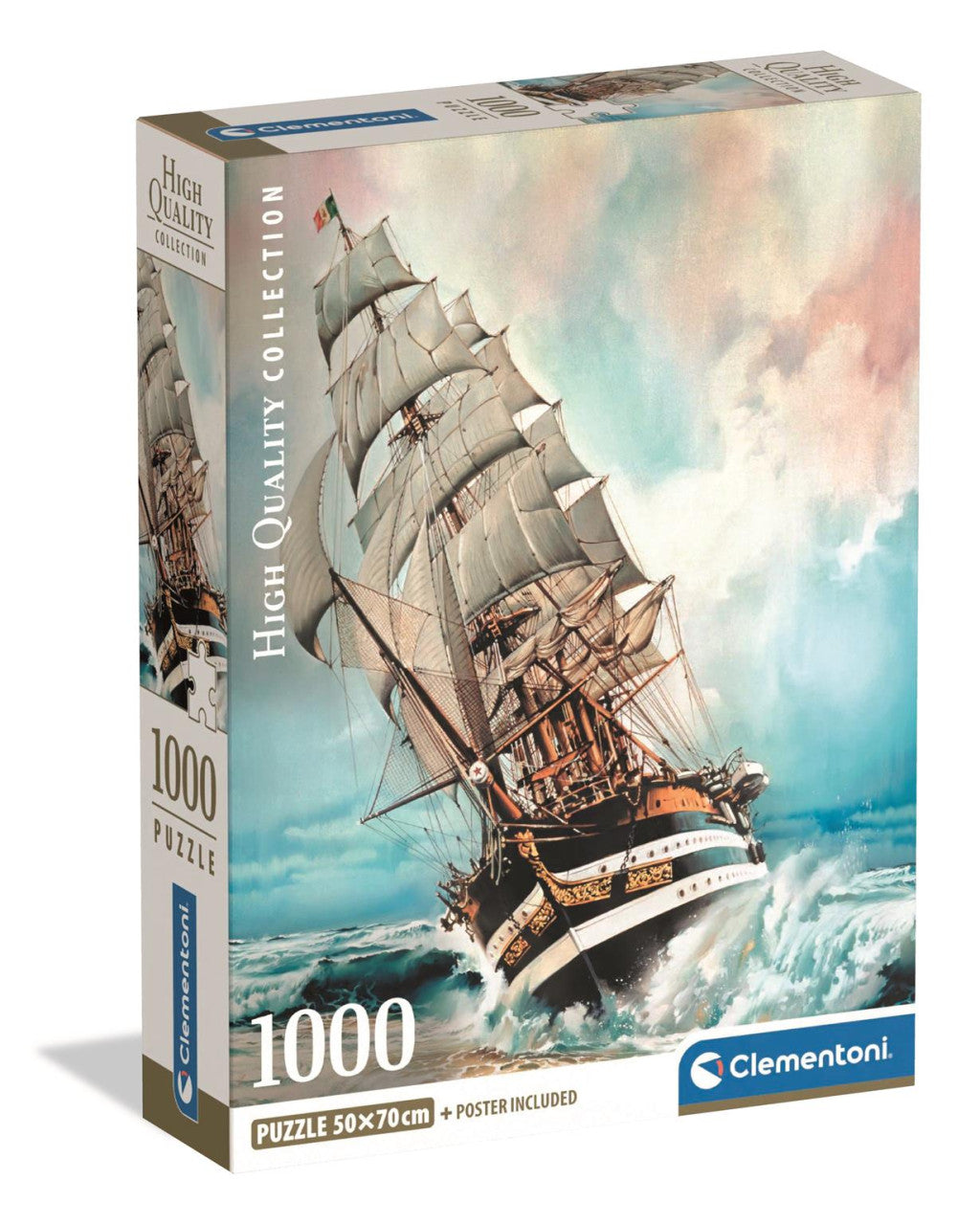 Clementoni Puzzle - Schiff Amerigo Vespucci (1000 Teile)