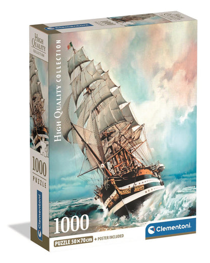 Clementoni Puzzle - Schiff Amerigo Vespucci (1000 Teile)