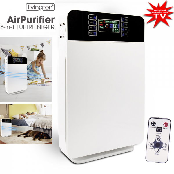 Livington AirPurifier für 30m2