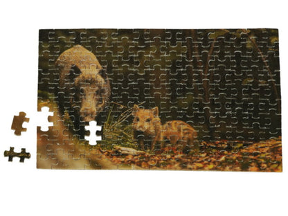 Puzzle im Röhrchen - Wildschweine (150 Teile)