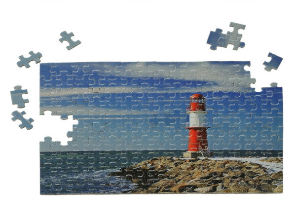 Puzzle im Röhrchen - Leuchtturm (150 Teile)