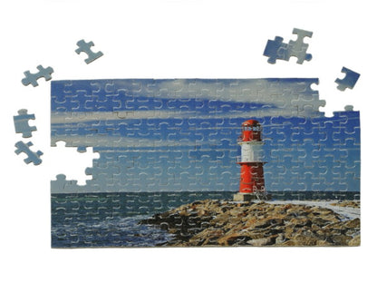 Puzzle im Röhrchen - Leuchtturm (150 Teile)