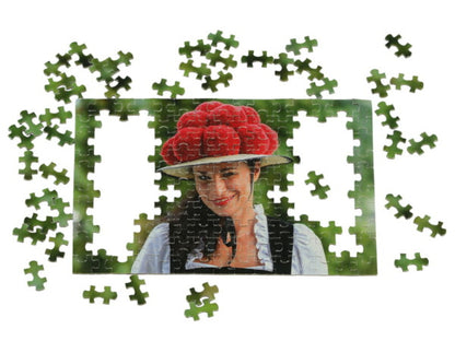 Puzzle im Röhrchen - Dame aus dem Schwarzwald (150 Teile)