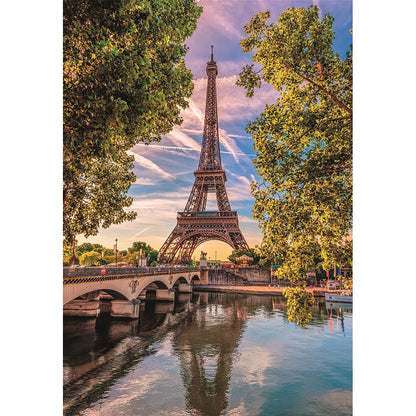 Clementoni Puzzle - Paris entlang der Seine (500 Teile)