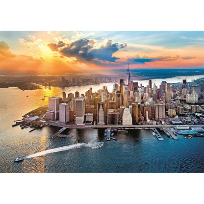 Clementoni Puzzle - Sonnenuntergang über New York (500 Teile)