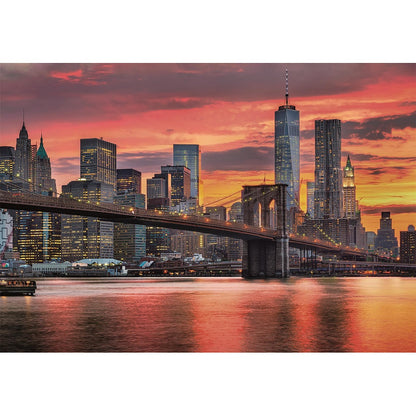 Clementoni Puzzle - New York "East River im Morgengrauen" (1500 Teile)