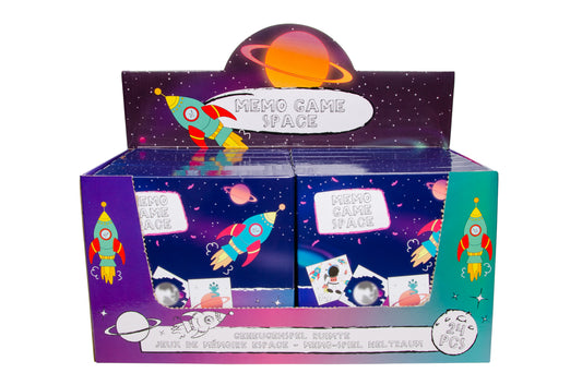 Memospielraum, Karte 7x7cm - Schachtel 17x17x2,5cm