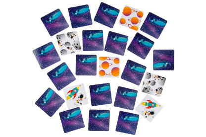 Memospielraum, Karte 7x7cm - Schachtel 17x17x2,5cm