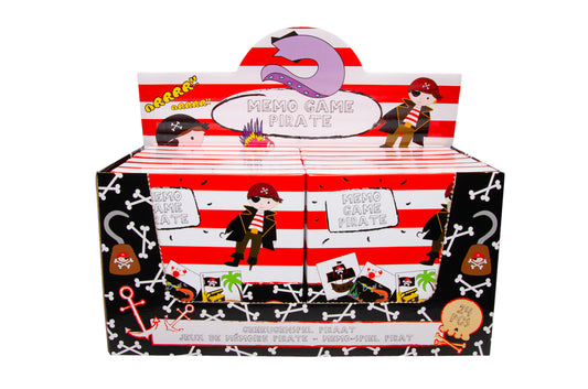 Memospiel "Pirat" (Karte 7 x 7 cm)