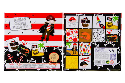 Memospiel "Pirat" (Karte 7 x 7 cm)