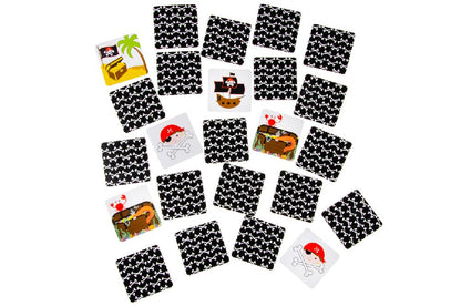 Memospiel "Pirat" (Karte 7 x 7 cm)