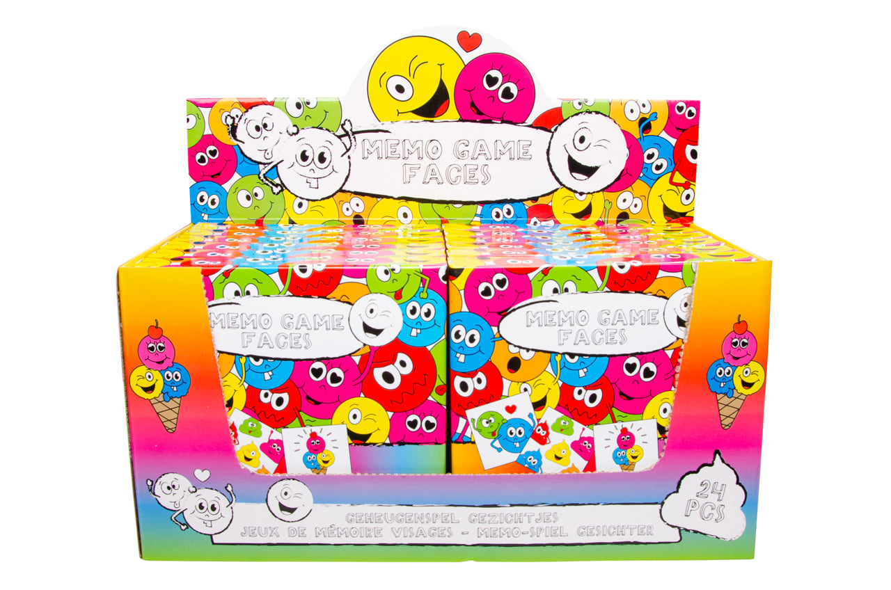 Memospiel "Emotionsgesichter" (Karte 7 x 7 cm)