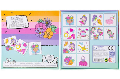 Memo-Spiel Princess  (Karte 7 x 7 cm)