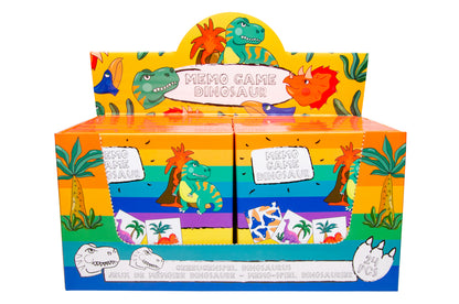 Memo-Spiel Dinosaur , (Karte 7x7cm)