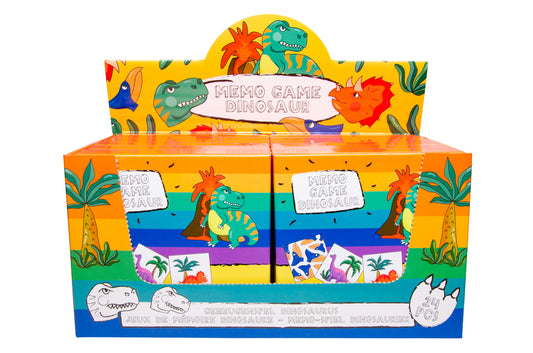 Memo-Spiel Dinosaur , (Karte 7x7cm)