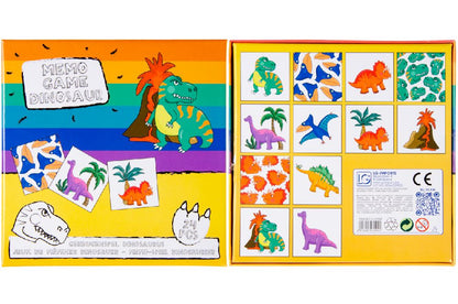 Memo-Spiel Dinosaur , (Karte 7x7cm)