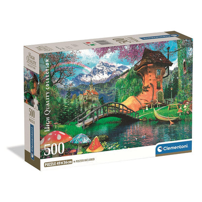 Clementoni Puzzle - Das alte Schuhhaus (500 Teile)