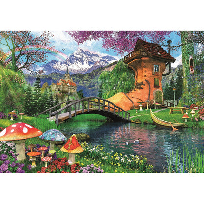 Clementoni Puzzle - Das alte Schuhhaus (500 Teile)