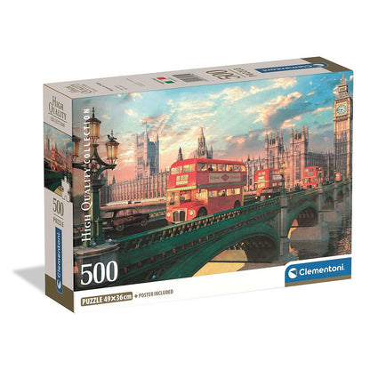 Clementoni Puzzle - London "Westminster Bridge" (500 Teile)