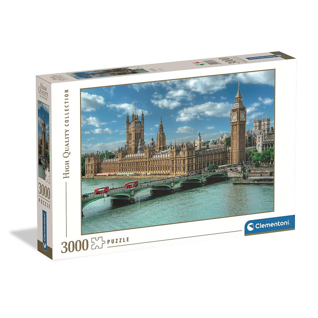Clementoni Puzzle - Das Parlament von London (3000 Teile)