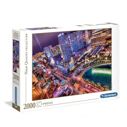 Clementoni Puzzle - Las Vegas bei Nacht (2000 Teile)