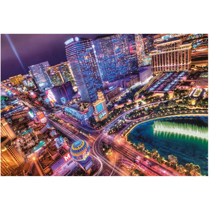 Clementoni Puzzle - Las Vegas bei Nacht (2000 Teile)